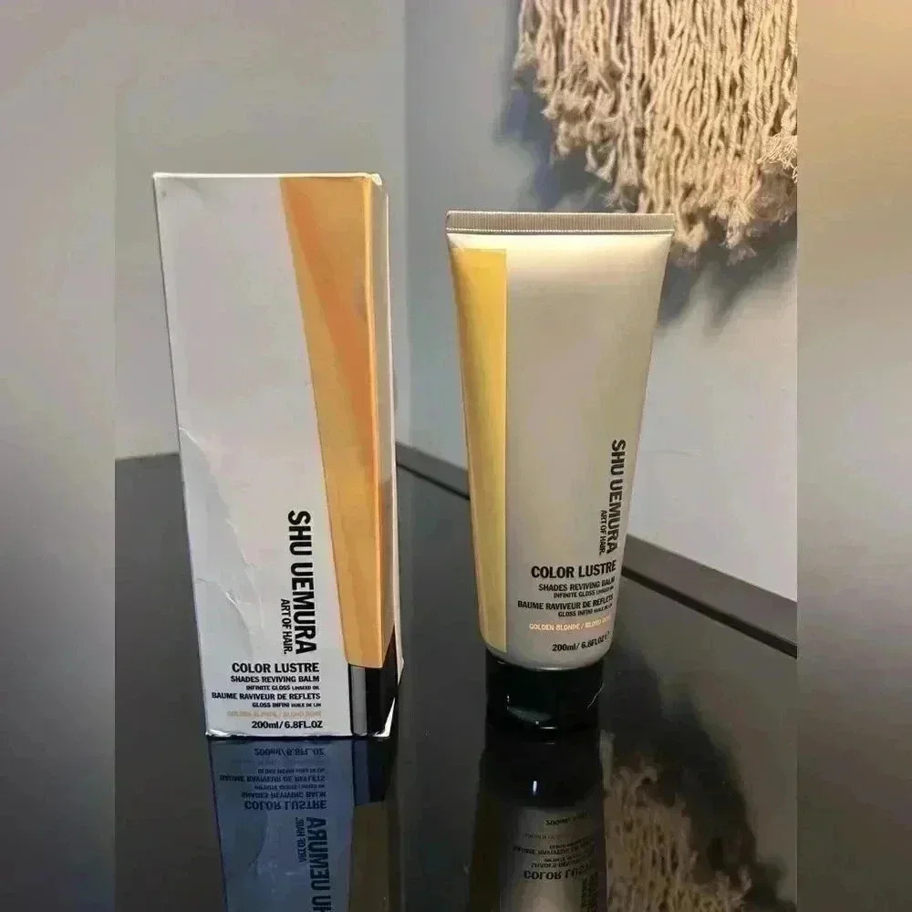 Shu Uemura Color Lustre SHADES REVIVING BALM GOLDEN BLONDE 6.8 oz NEW